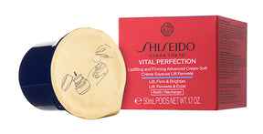 Shiseido Vital Perfection Uplifting and Firming Advanced Gesichtscreme 50 ml / Nachfüllpackung