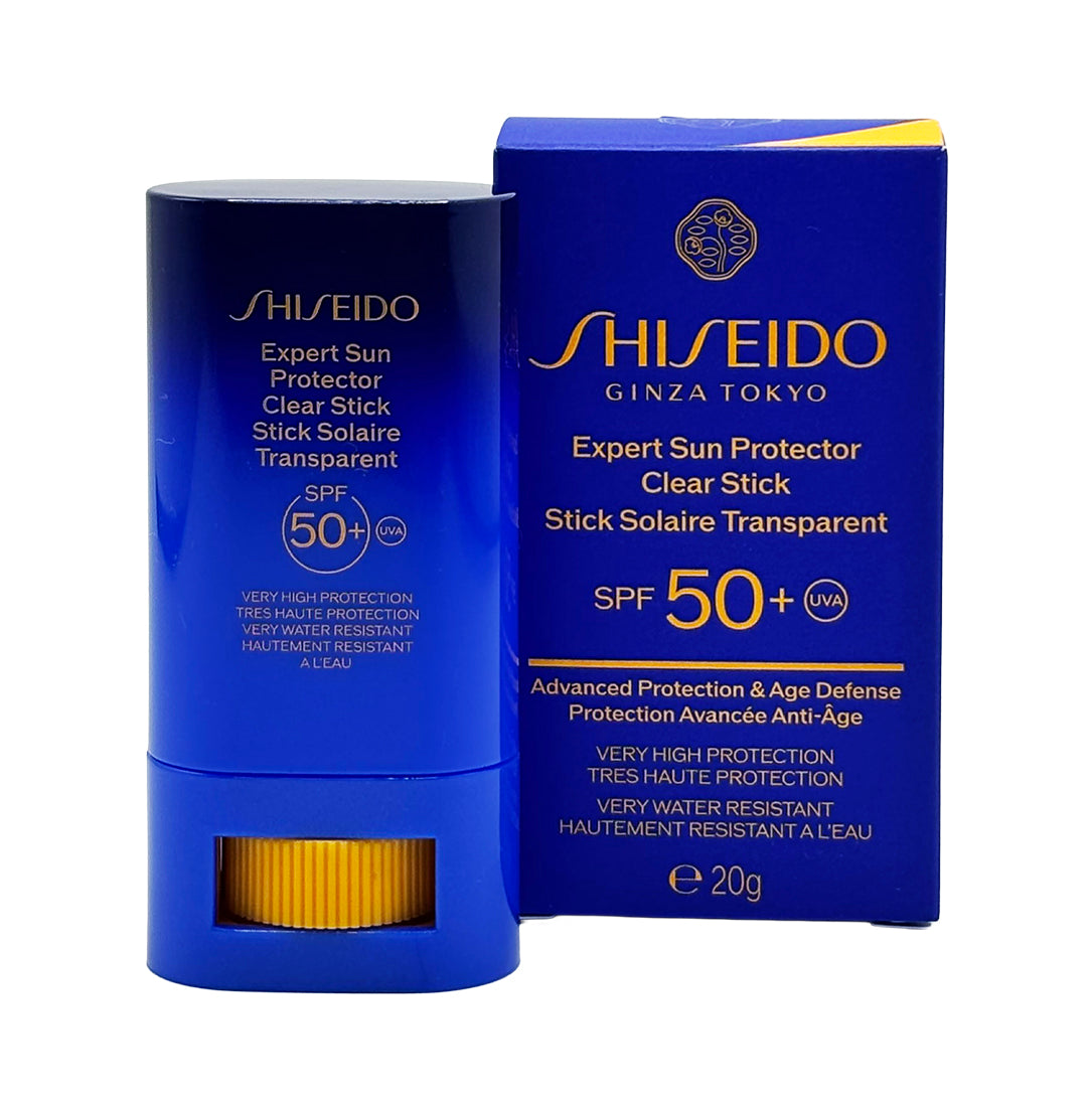 Shiseido Expert Sun Protector Face & Body Clear Sunscreen Sonnenstick SPF 50+ 20 g
