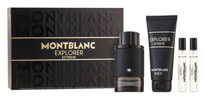 Montblanc Explorer Extreme Parfum Set 100 ml + 2 x 7.5 ml + 100 ml Duschgel