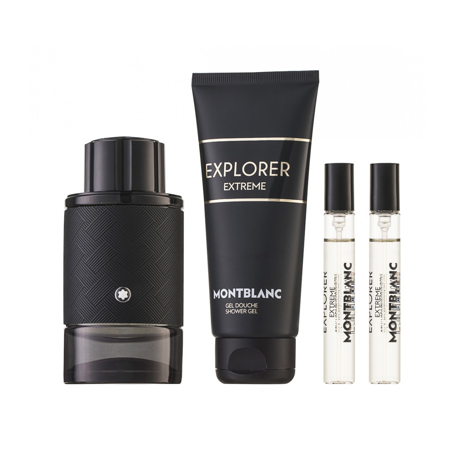 Montblanc Explorer Extreme Parfum Set 100 ml + 2 x 7.5 ml + 100 ml Duschgel