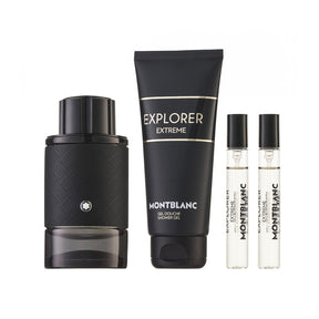 Montblanc Explorer Extreme Parfum Set 100 ml + 2 x 7.5 ml + 100 ml Duschgel
