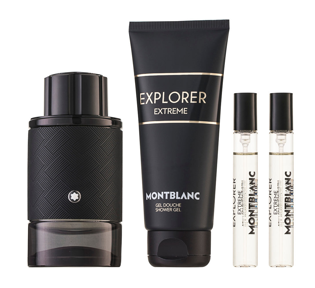 Montblanc Explorer Extreme Parfum Set 100 ml + 2 x 7.5 ml + 100 ml Duschgel