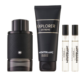 Montblanc Explorer Extreme Parfum Set 100 ml + 2 x 7.5 ml + 100 ml Duschgel