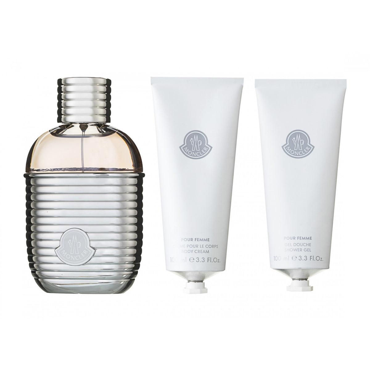 Moncler Pour Femme Eau de Parfum Set 100 ml +100 ml Duschgel + 100 ml Körpercreme