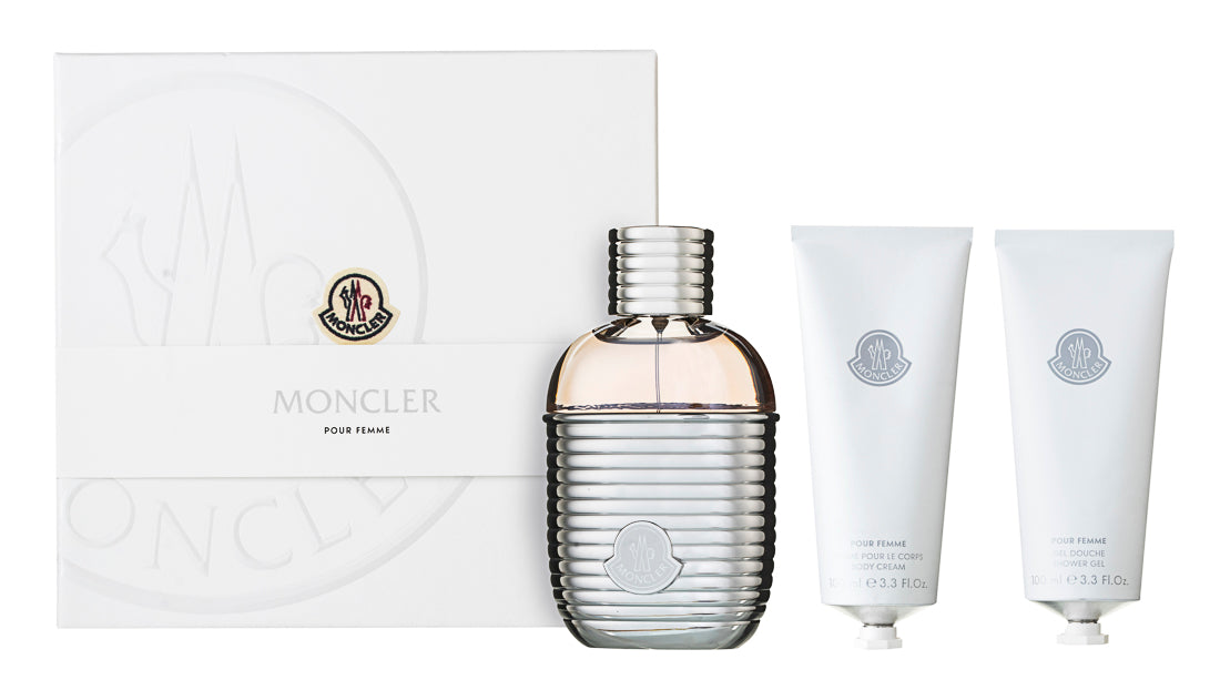 Moncler Pour Femme Eau de Parfum Set 100 ml +100 ml Duschgel + 100 ml Körpercreme