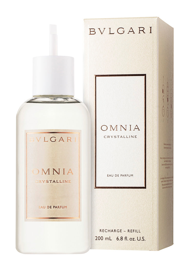 Bvlgari Omnia Crystalline Eau de Parfum 200 ml / Nachfüllpackung / New Vision