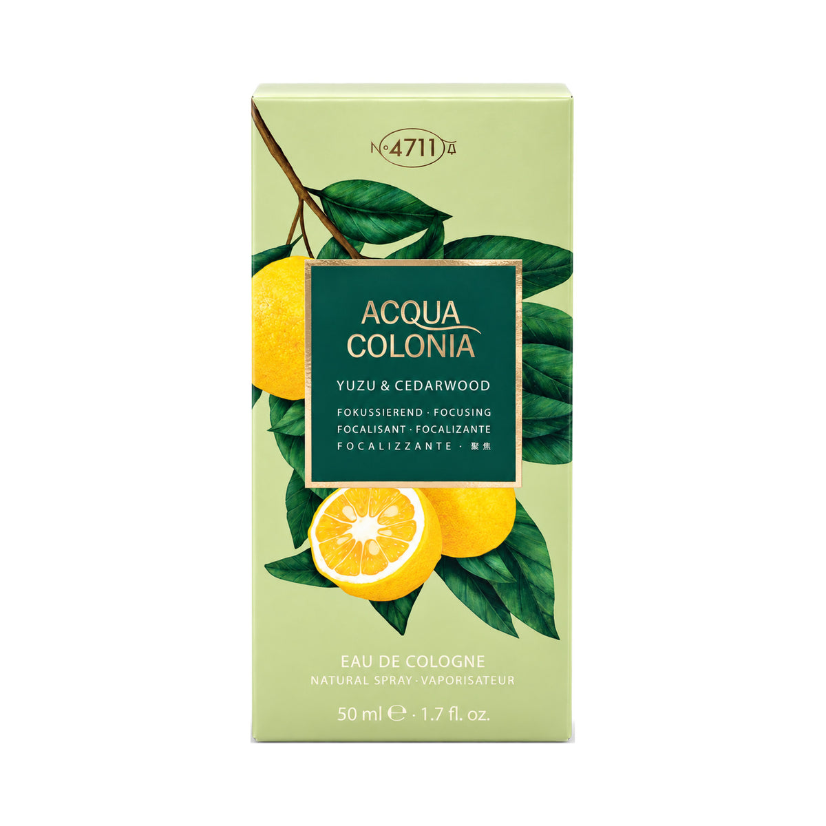 4711 Acqua Colonia Yuzu & Cedarwood Eau de Cologne 50 ml