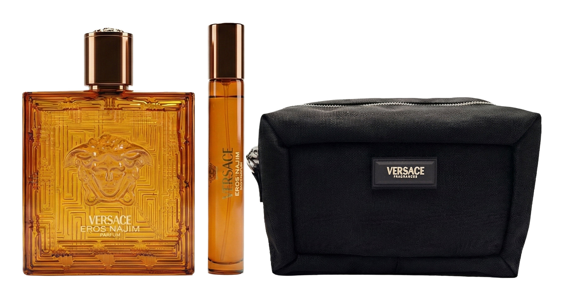 Versace Eros Najim Parfum Set 100 ml + 10 ml + Tasche
