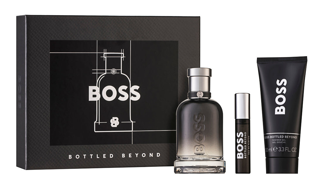 Hugo Boss Bottled Beyond Eau de Parfum Set 100 ml + 10 ml + 100 ml Duschgel