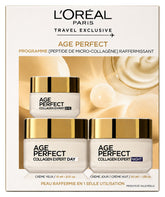 L`Oréal Professional Paris Age Perfect Programme Gesichtspflege-Set 50 ml Tagescreme + 50 ml Nachtcreme + 15 ml Augencreme