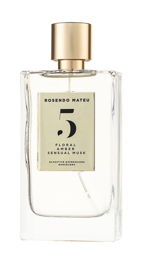 Rosendo Mateu Nº 5 Floral, Amber, Sensual Musk Eau de Parfum 100 ml