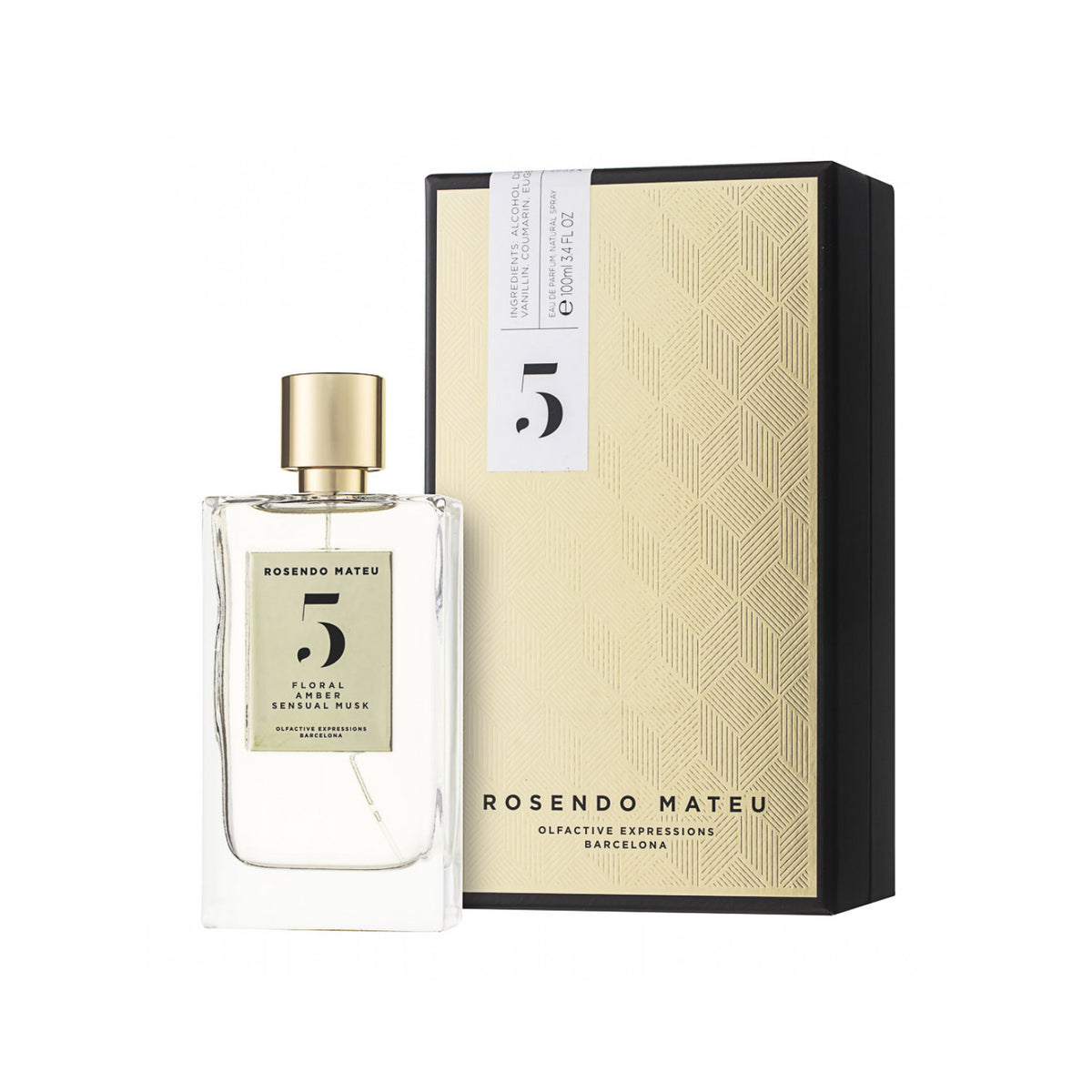 Rosendo Mateu Nº 5 Floral, Amber, Sensual Musk Eau de Parfum 100 ml