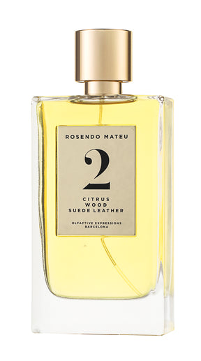 Rosendo Mateu Nº 2 Citrus, Wood, Suede Leather Eau de Parfum 100 ml