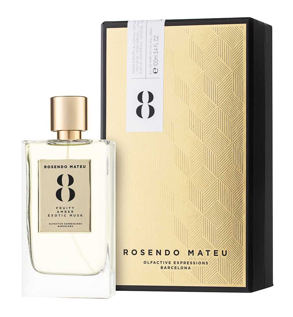 Rosendo Mateu Nº 8 Fruity, Amber, Exotic Musk Eau de Parfum 100 ml