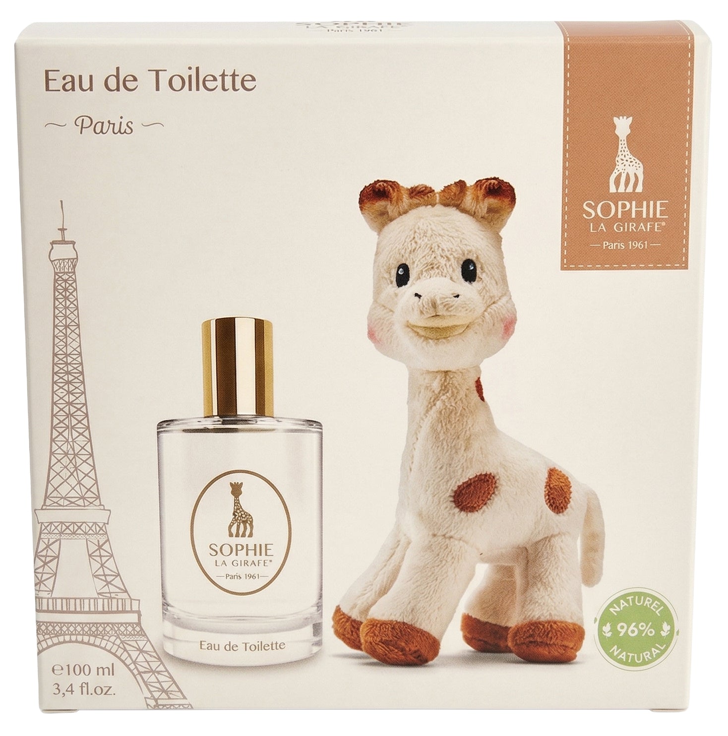 Sophie La Girafe La Girafe Eau de Toilette Set 100 ml + Plüschgiraffe