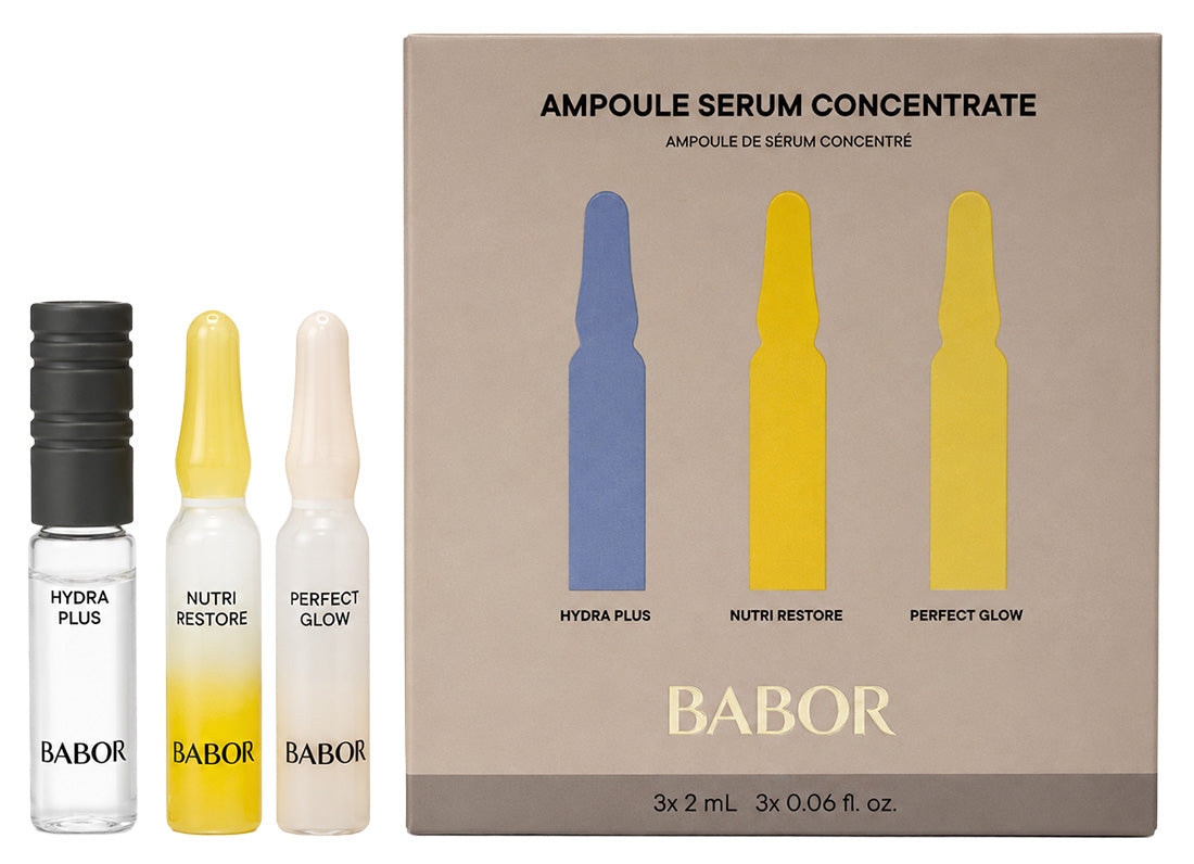 Babor Ampoule Serum Concentrate Gesichtspflege-Set 2 ml Hydra Plus + 2 ml Nutri Restore + 2 ml Perfect Glow