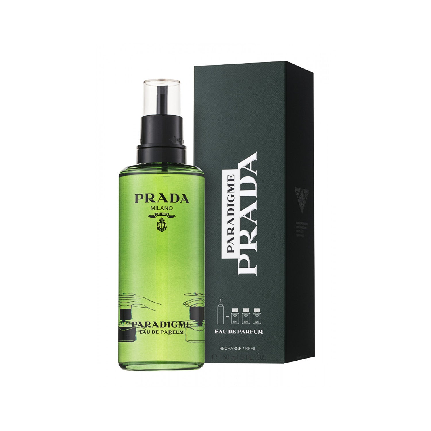 Prada Paradigme Eau de Parfum 150 ml / Nachfüllpackung