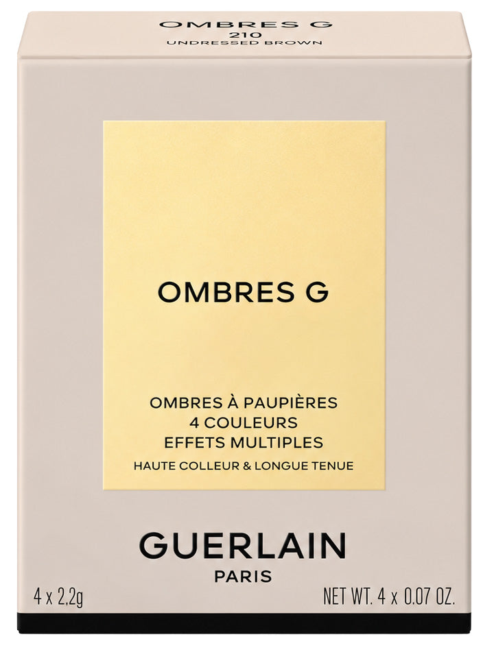 Guerlain Ombres G Lidschatten-Palette 4 x 2.2 g / 910 Undressed Brown