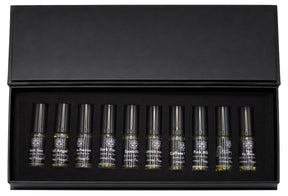 Lorenzo Pazzaglia Discovery Extrait de Parfum Geschenkset Set 1 ml Evil Angel + 1 ml Van Py Rhum + 1 ml Cherry Ink + 1 ml Extreme Passion + 1 ml Esco Pazzo + 1 ml Van Exstasyx + 1 ml Black Sea + 1 ml Carbonara + 1 ml Summer Hammer + 1 ml Sun-Gria