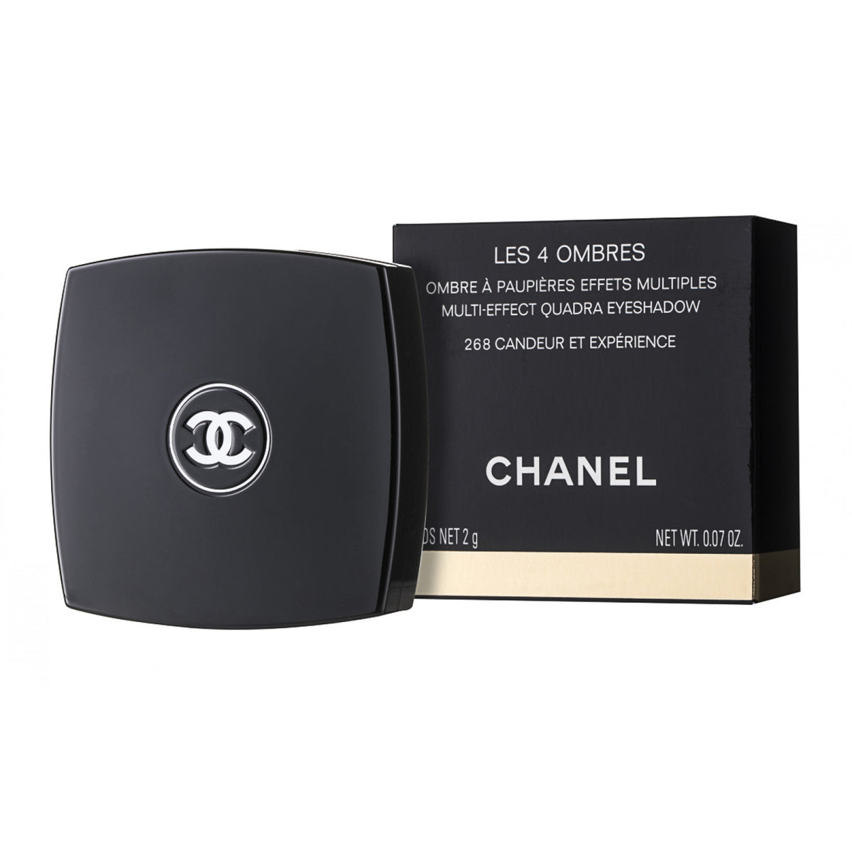 Chanel Les 4 Ombres Multi Effect Quadra Eyeshadow Lidschatten-Palette 2 g / 268 Candeur et Experience