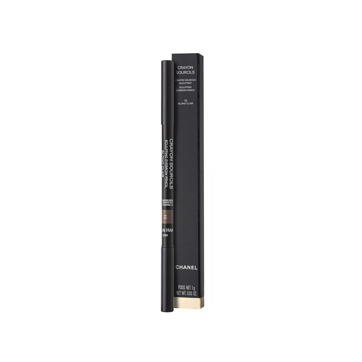 Chanel Crayon Sourcils Sculpting Eyebrow Pencil Augenbrauenstift 1 g / 10 Blond Clair