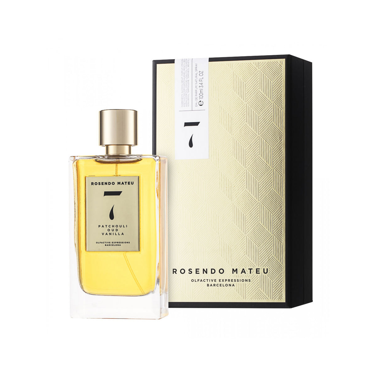 Rosendo Mateu Nº 7 Patchouli, Oud, Vanilla Eau de Parfum 100 ml