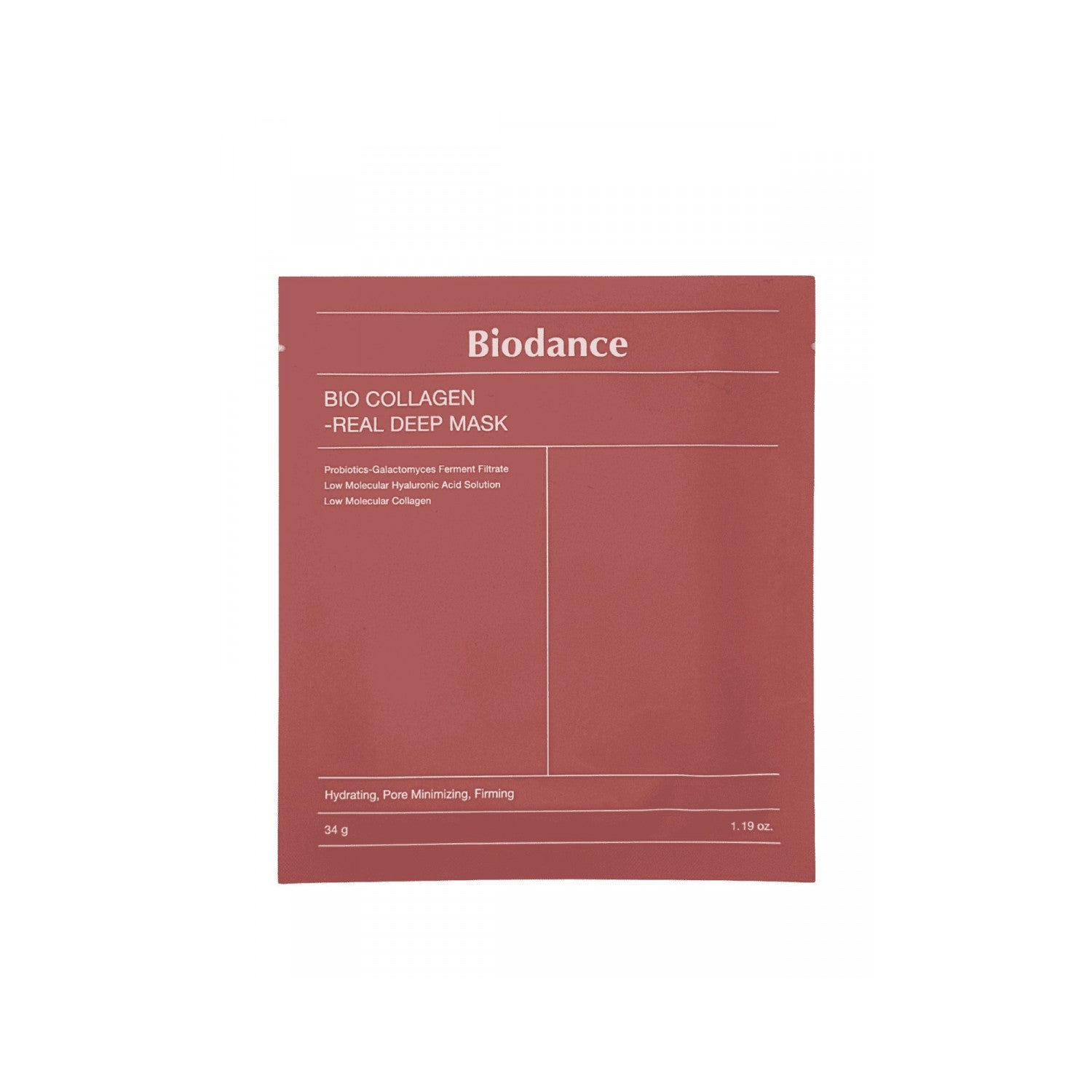 Biodance Bio-Collagen Real Deep Gesichtsmaske 34 g