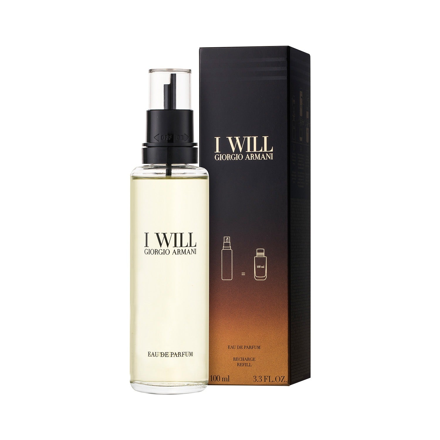 Giorgio Armani I Will Eau de Parfum 100 ml / Nachfüllpackung