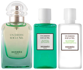 Hermès Un Jardin Sur Le Nil Eau de Toilette Set 50 ml + 40 ml Körperlotion + 40 ml Duschgel