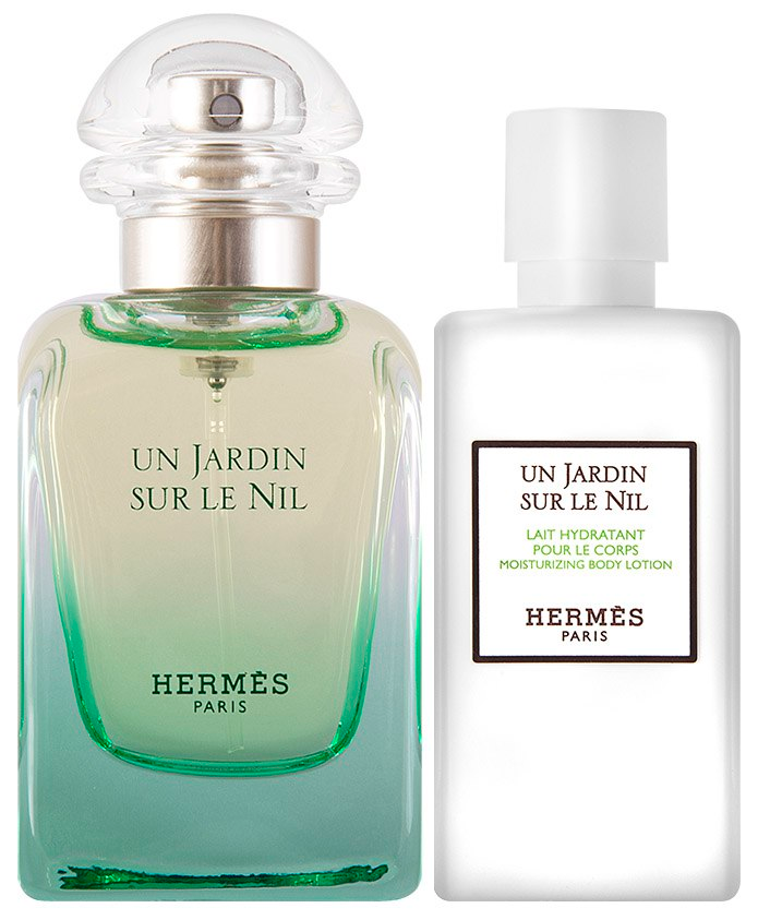 Hermès Un Jardin Sur Le Nil Eau de Toilette Set 100 ml + 80 ml Körperlotion 