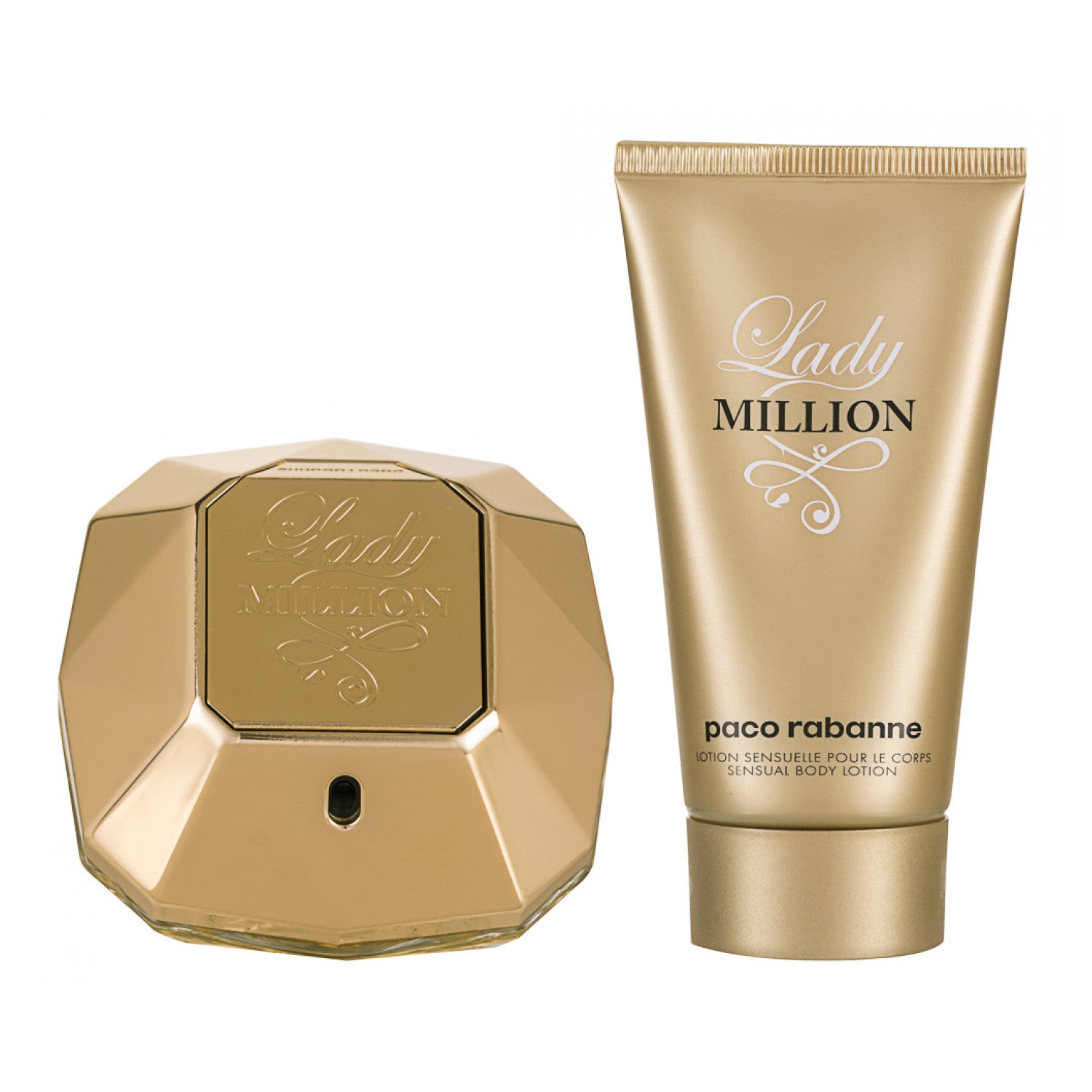 Rabanne Lady Million Eau de Parfum Set 50 ml + 75 ml Körperlotion