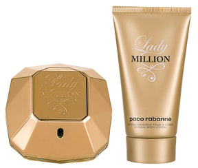 Rabanne Lady Million Eau de Parfum Set 50 ml + 75 ml Körperlotion