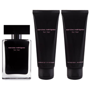 Narciso Rodriguez For Her Eau de Toilette Set 50 ml + 50 ml Körperlotion + 50 ml Duschgel