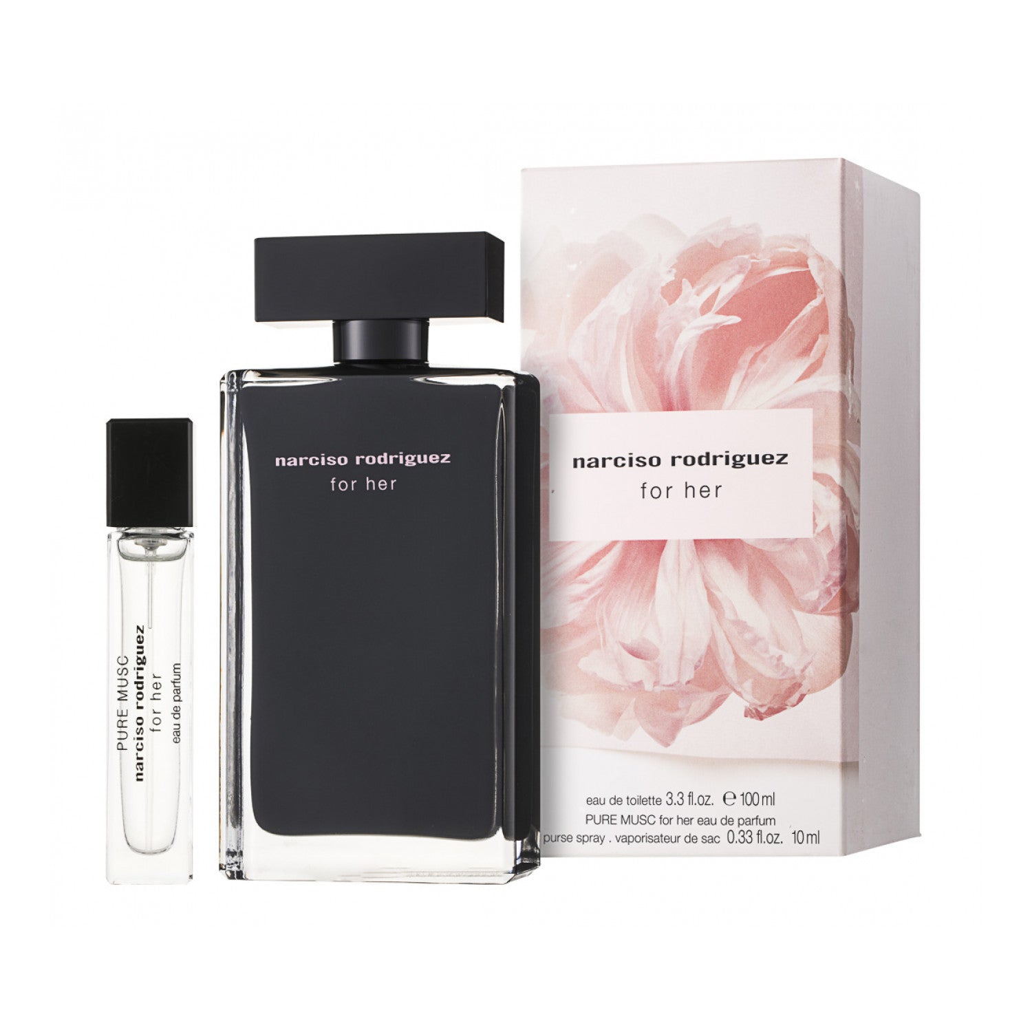 Narciso Rodriguez For Her Eau de Toilette Set 100 ml + Pure Musc EDP 10 ml