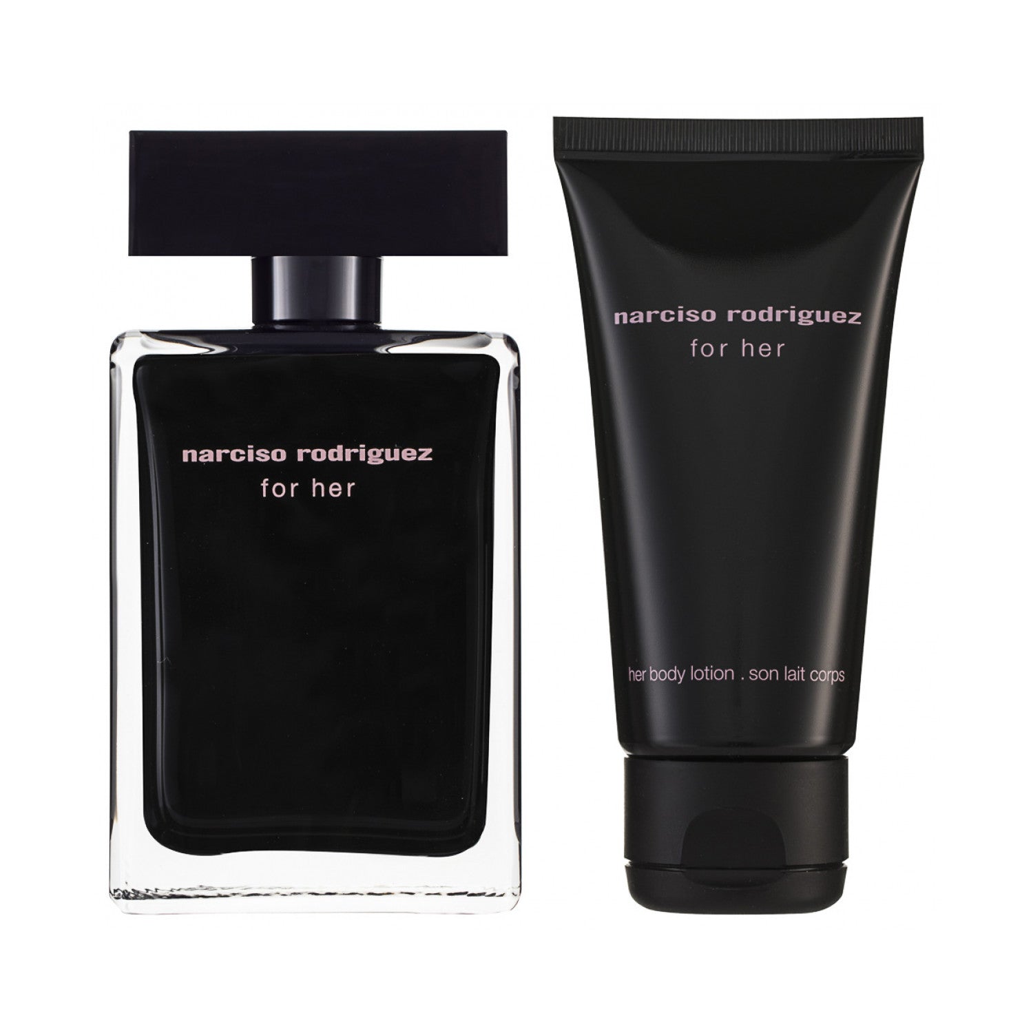 Narciso Rodriguez For Her Eau de Toilette Set 100 ml + 75 ml Körperlotion