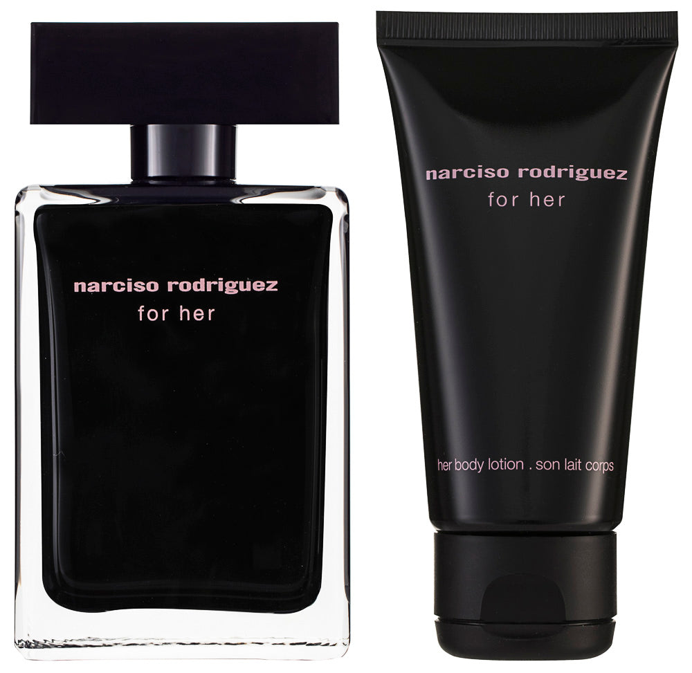 Narciso Rodriguez For Her Eau de Toilette Set 100 ml + 75 ml Körperlotion