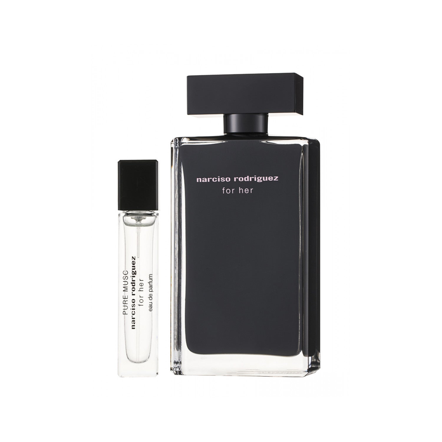 Narciso Rodriguez For Her Eau de Toilette Set 100 ml + 10 ml Pure Musc for Her Eau de Parfum