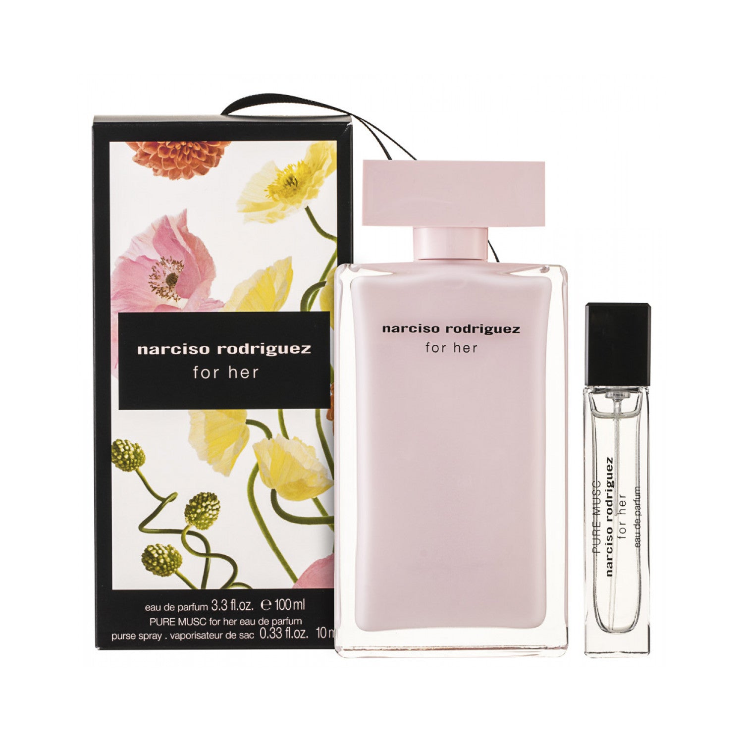 Narciso Rodriguez For Her Eau de Parfum Set 100 ml + 10 ml Pure Musc