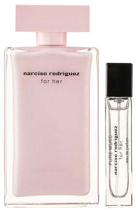 Narciso Rodriguez For Her Eau de Parfum Set 100 ml + Pure Musc 10 ml 