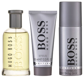 Hugo Boss Bottled Eau de Toilette Set 100 ml + 100 ml Duschgel + 150 ml Deodorant Spray