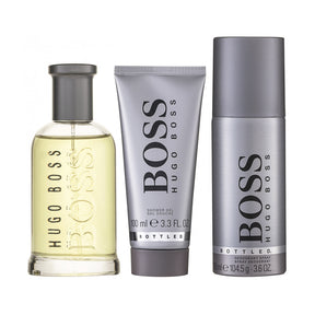 Hugo Boss Bottled Eau de Toilette Set 100 ml + 100 ml Duschgel + 150 ml Deodorant Spray