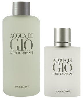 Giorgio Armani Acqua di Gio Eau de Toilette Set 200 ml Nachfüllung + EDT 50 ml Nachfüllbar