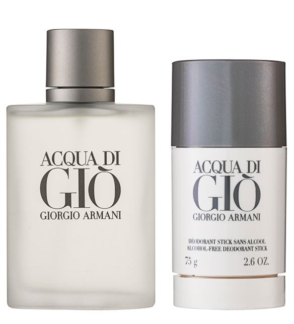 Giorgio Armani Acqua di Gio Eau de Toilette Set 100 ml + 75 ml Deodorant Stick