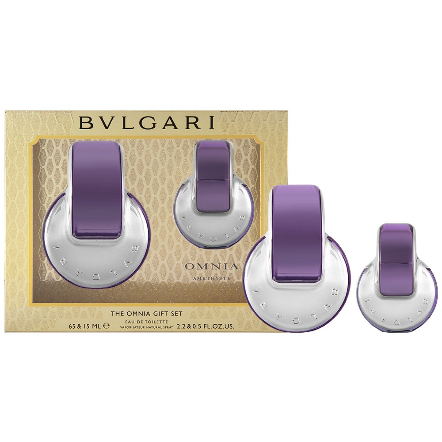 Bvlgari Omnia Amethyste Eau de Toilette Set 65 ml + 15 ml