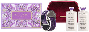 Bvlgari Omnia Amethyste Eau de Toilette Set 65 ml + 2x75 ml Körperlotion + Tasche