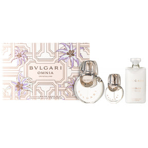 Bvlgari Omnia Crystalline Eau de Toilette Set 100 ml + EDT 15 ml + 75 ml Körperlotion