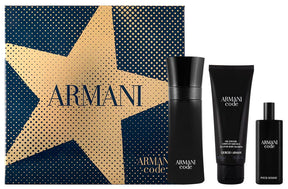 Giorgio Armani Code Eau de Toilette Set 75 ml + 15 ml + 75 ml Duschgel