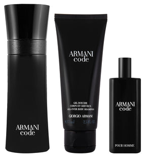 Giorgio Armani Code Eau de Toilette Set 75 ml + 15 ml + 75 ml Duschgel