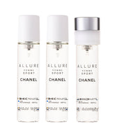 Chanel Allure Homme Sport Eau de Toilette 3 x 20 ml Nachfüllpackung