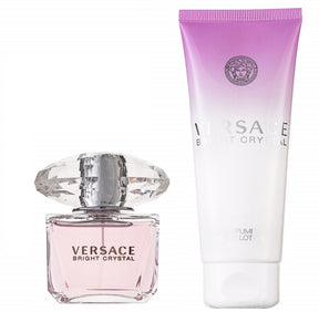 Versace Bright Crystal Eau de Toilette Set 90 ml + 100 ml Körperlotion
